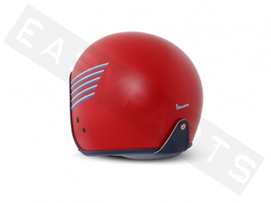 Helmet Jet VESPA Graphic Red